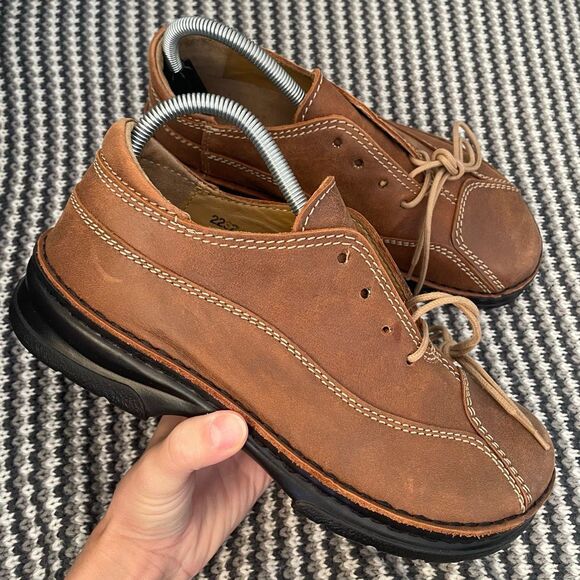 Birkenstock Shoes - Footprints by Birkenstock brown leather lace up Oxford Women’s shoe size 9-9.5 (